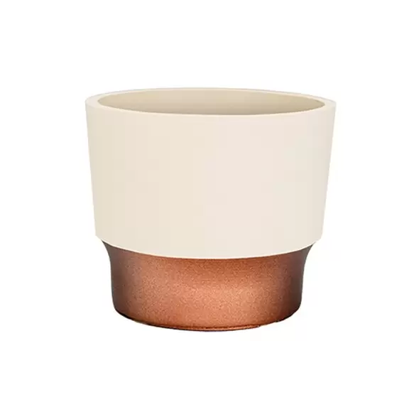 HC 7" Sprite Succulent Pot Vanilla Bisque