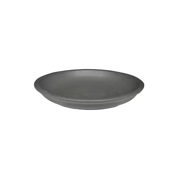 Michael Carr 11.8" Flared Round Saucer Matte Black