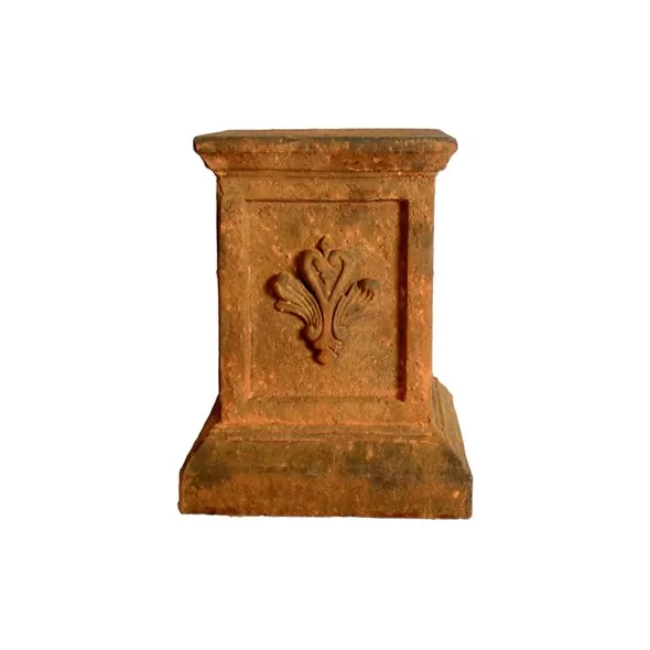 MCarr Liconfiber 19" Square Pedestal Rust