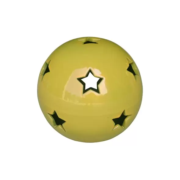MCarr 10" Sphere W/Stars Yellow