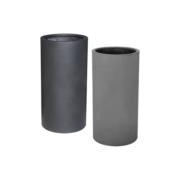 MCarr 12pc Tall Round Fiberstone Planter Pallet Mixed
