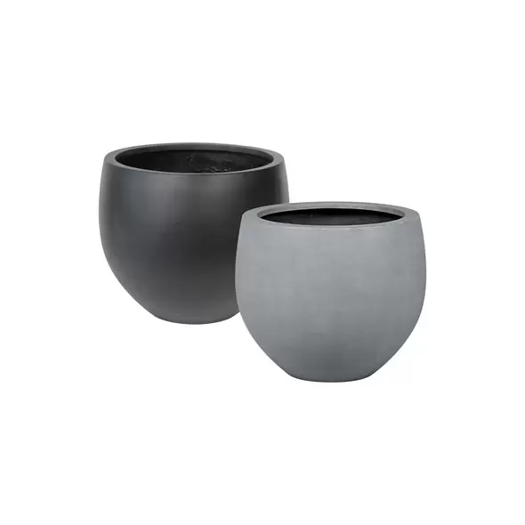 MCarr 16pc Round Fiberstone Planter Pallet Mixed Colors