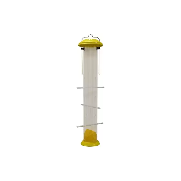 Natures Way 1.6qt Bottoms Up Metal Finch Thistle Feeder