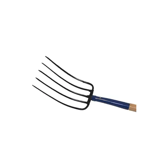 Organic Hay Fork 5 Tine With 54" Handle