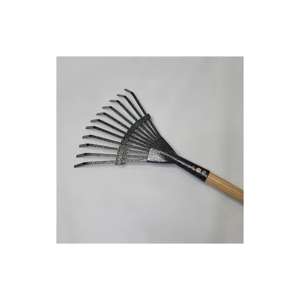 Organic Kids Spring Rake With Wood Handle