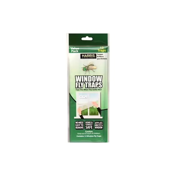 Harris 12pk Window Fly Traps
