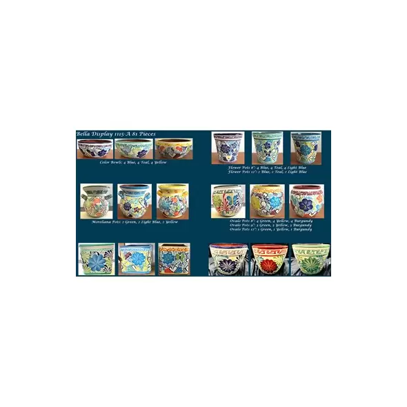 Talavera 81pc Bella Assortment