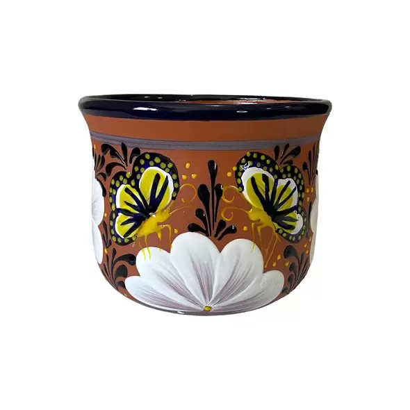 Talavera 8" Bella Especial Champanera Pot Barro