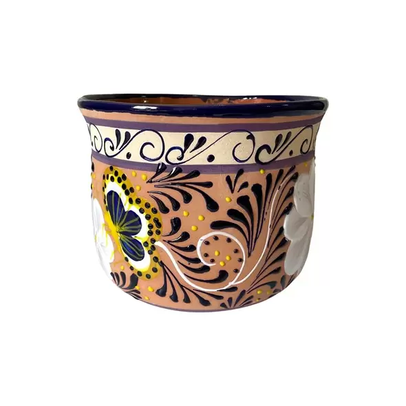 Talavera 8" Bella Especial Champanera Pot Nat