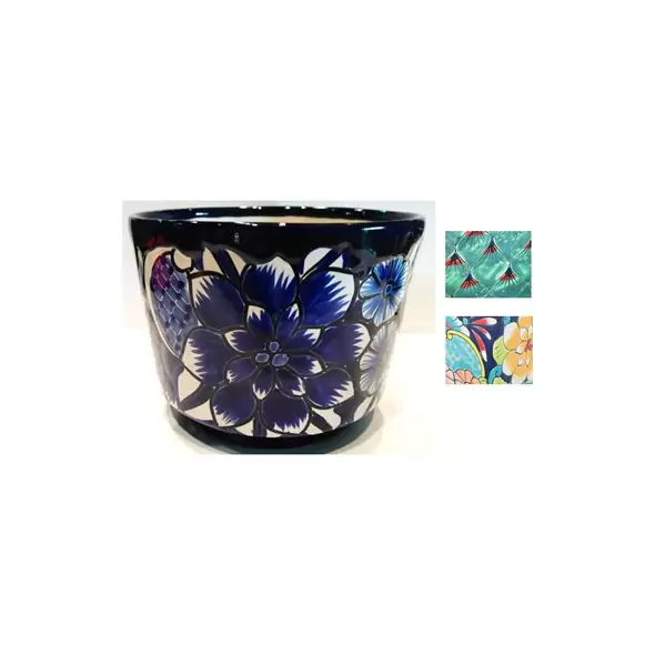 Talavera 6" Cylinder Pot