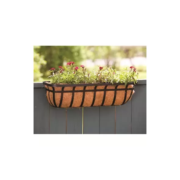 Panacea 30" Cotswold Black Window Planter