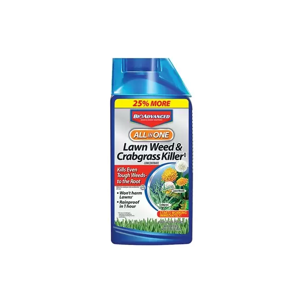 BioAdvanced 40oz All-In-One Lawn Weed Crabgrass Killer Concentrate (Keywords: Bayer )