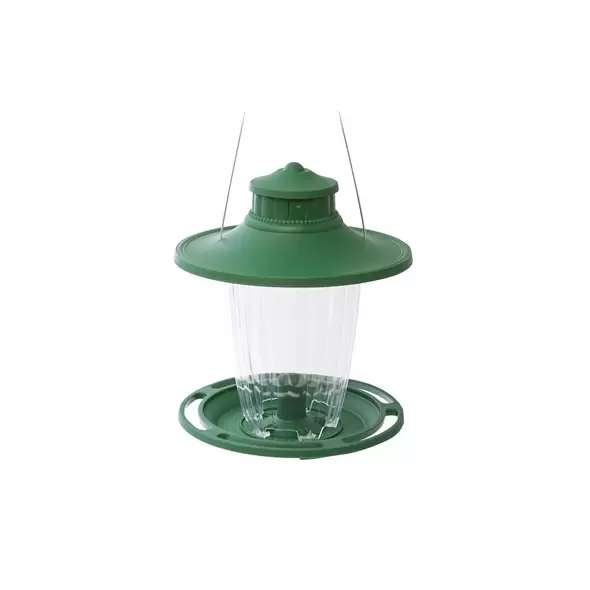 Classic Large Lantern Plastic Hopper Feeder 3.8