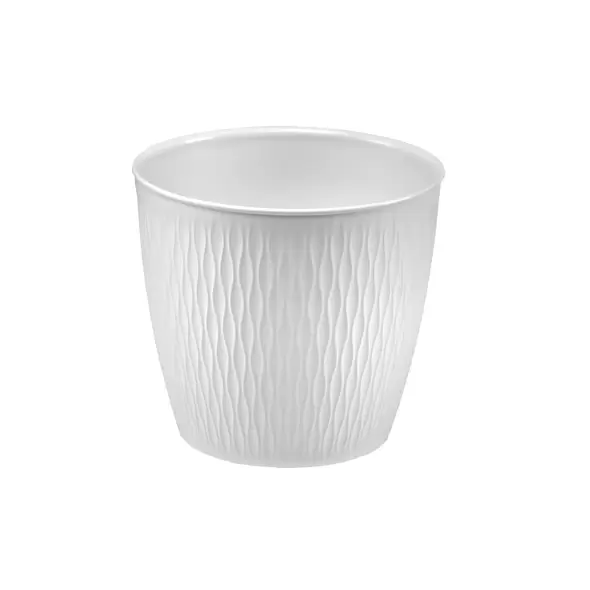 Deroma 6.3" Ariel Round Col White