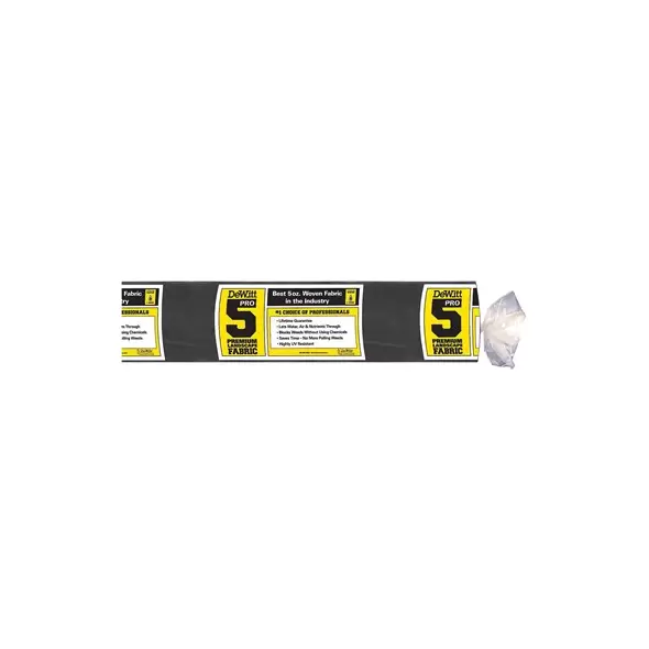 Dewitt 12'x250' Bulk Pro 5 Barrier 5oz Fabric Folded