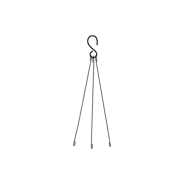 Midwest Wire Works 14" Grow Basket Hanger 3 Leg