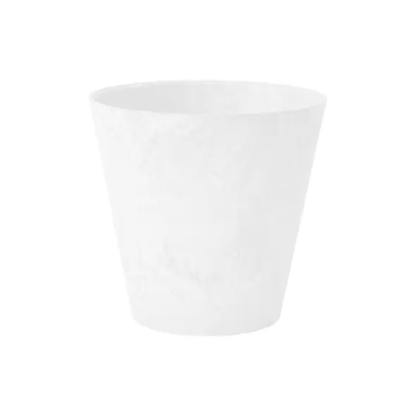 Artstone Napa 8" Round Planter White