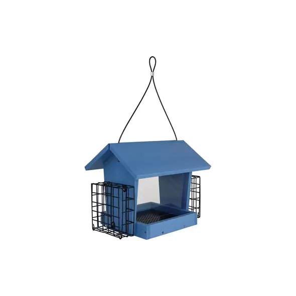 Natures Way 3qt EcoCycle Hopper Hangout Bird Feeder w/ Suet