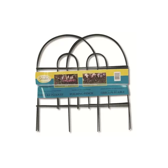 Panacea 18"x8' Green Arch Folding Fence