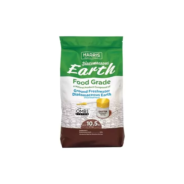 Harris 10.5lb Food Grade Diatomaceous Earth w/ Duster