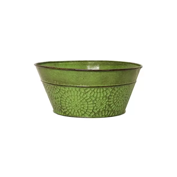 Robert Allen 8" Cove Bowl Planter Sweet Pea