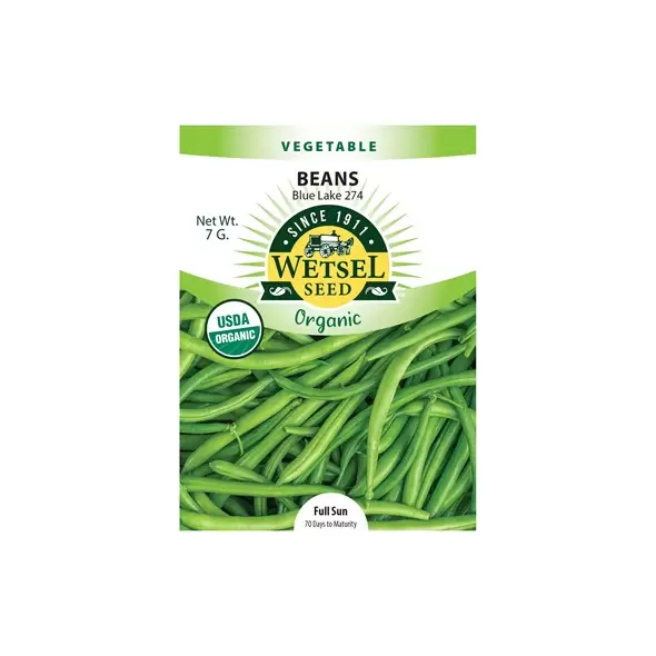 ORGANIC BLUE LAKE BEANS 7.0 G