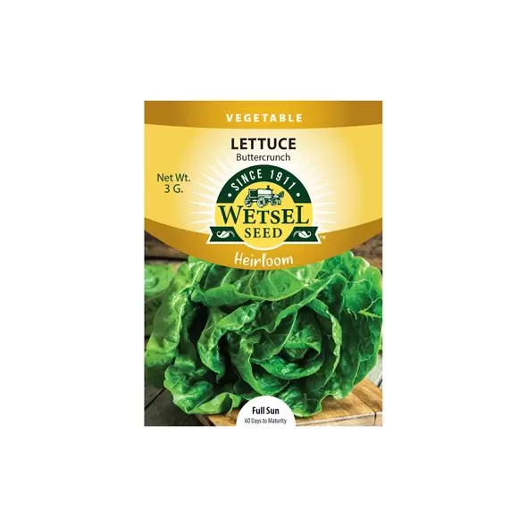 HEIRLOOM, BUTTERCRUNCH LETTUCE 3G PKT