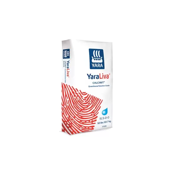 Yara Calcium Nitrate Gh Grade Calcinit 50Lb (49/Pl)
