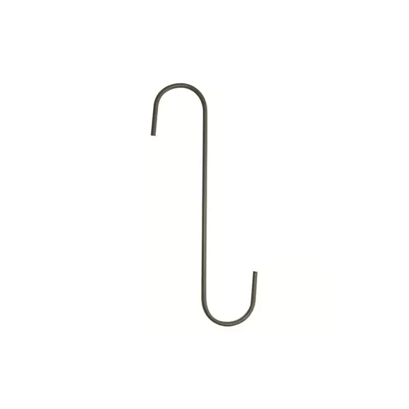 Panacea 6" Black Garden S Hook 2pk