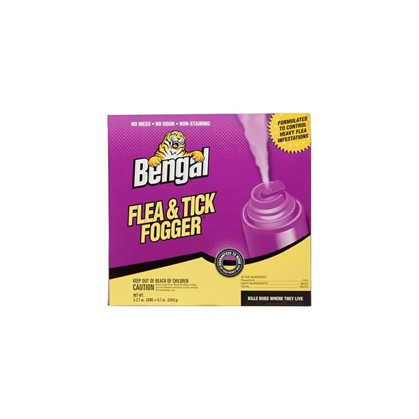 Bengal 3pk 2.7oz Flea Tick Fogger