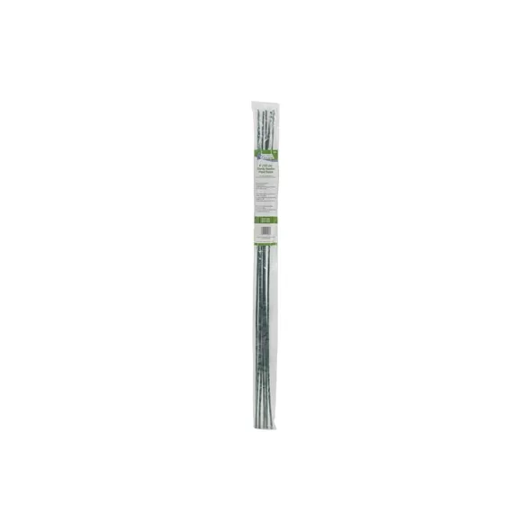 Gardener's Blue Ribbon 6pk 4' Bamboo 8-10mm Green