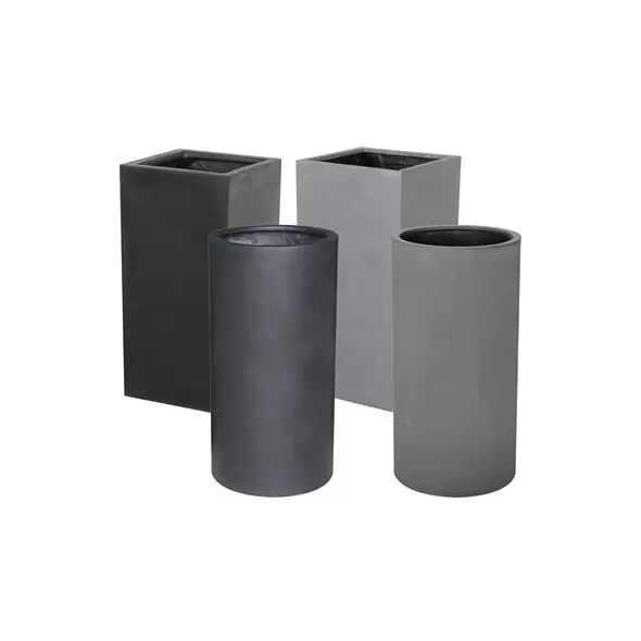 MCarr 12pc Tall Fiberstone Planter Pallet Mix