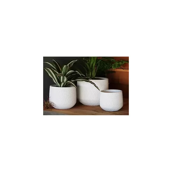Avenue 6" Corrugated Cup Planter WCC