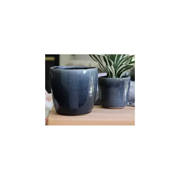 Jewel 4.5" Freeform Pot Nbl