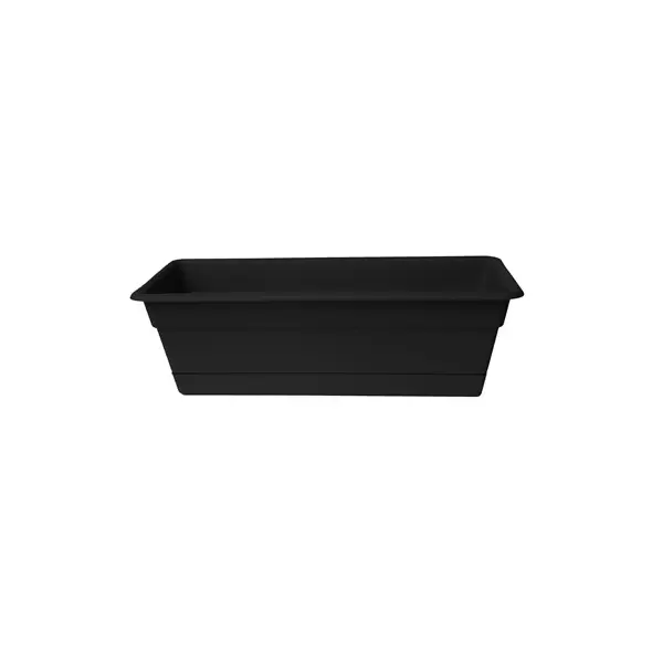 Bloem 18" Dura Cotta Window Box Black