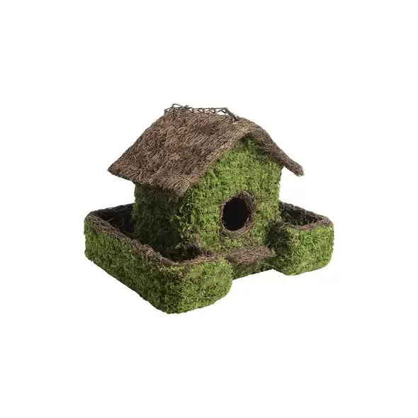 SuperMoss Birdhouse Mason Plantable Deluxe