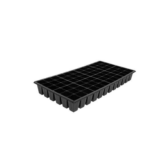 SunPack 72 Cell Square Insert Black - Fits Standard 10"x20" Trays