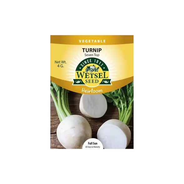HEIRLOOM, SEVEN TOP TURNIP 4G
