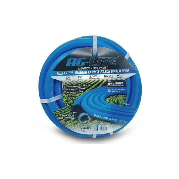 BluBird 3/4"x150' Ag-Lite Rubber Hose