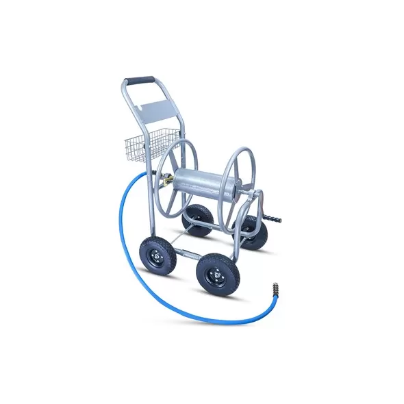 BluBird 400' Ag-Lite Steel Hose Reel Cart