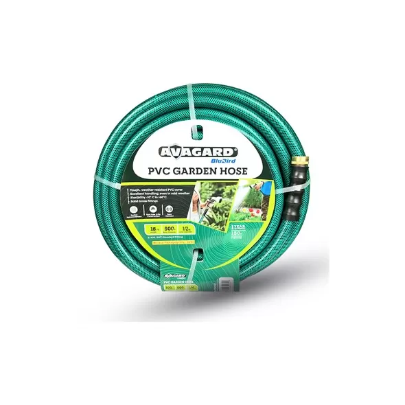 BluBird 1/2"x15' Avagard PVC Water Hose
