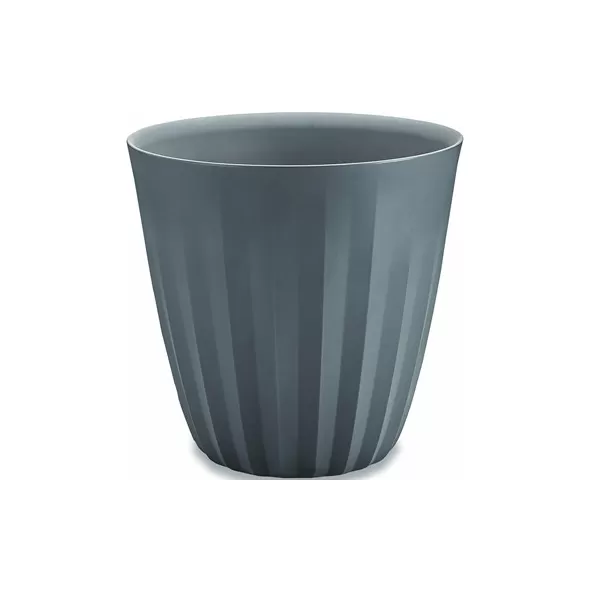 Crescent 23" Pleat Planter Slate
