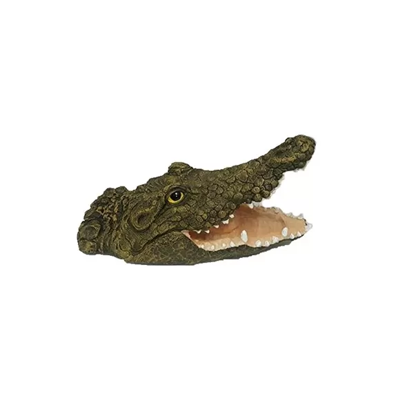 Dalen 16.8" Floating Alligator Open Mouth Hand Painted