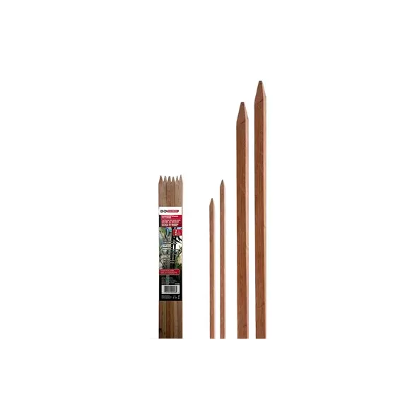 D&D Garden 2'x1/2"x1/2" Hardwood Stakes