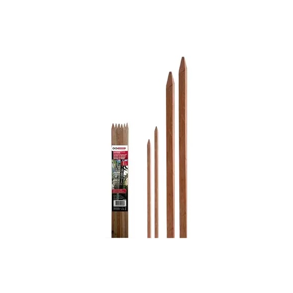 D&D Garden 3'x1/2"x1/2" Hardwood Stakes