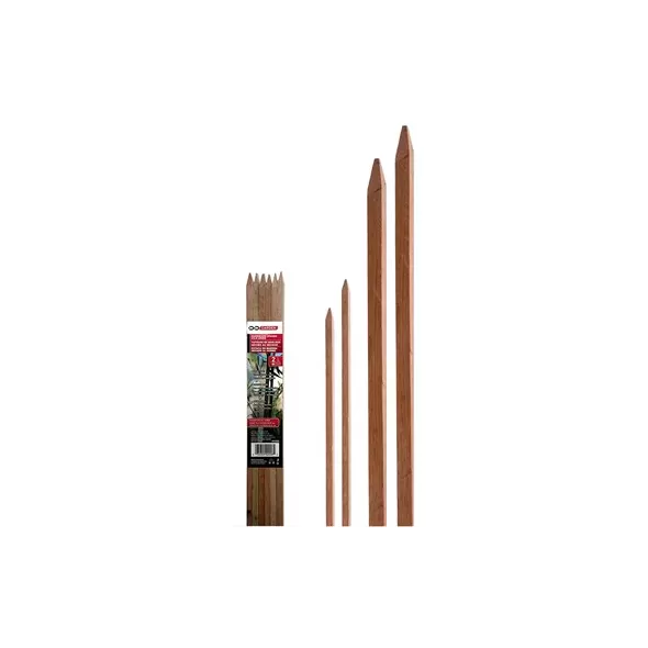 D&D Garden 4'x3/4"x3/4" Hardwood Stakes