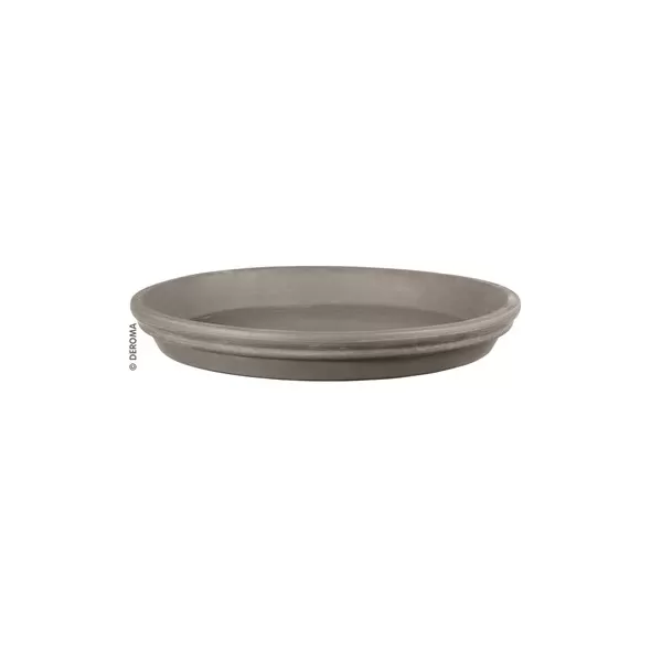 Deroma 10.6" Saucer Grafite Clay Case Pack