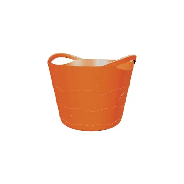 Tufftote 11gal Flexible Bucket Pumpkin