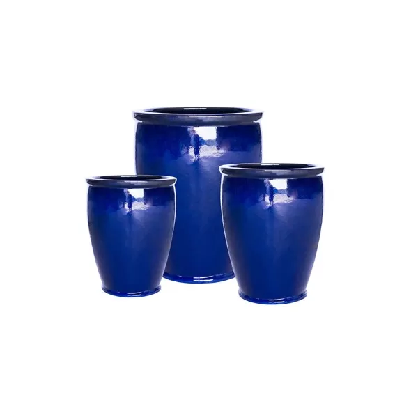 MCarr 15pc Tall Smooth Planter Pallet Admiral Blue