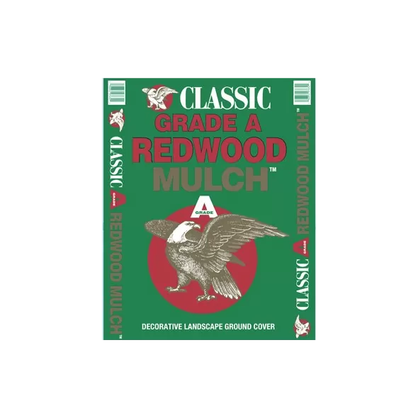Mid America 3cf Grade A Redwood Mulch 60/PL